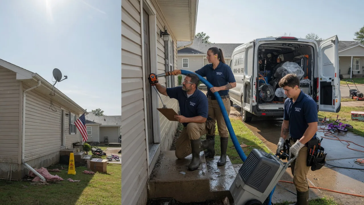 Ceiling Water Damage Restoration in Sainte Genevieve, MO near me