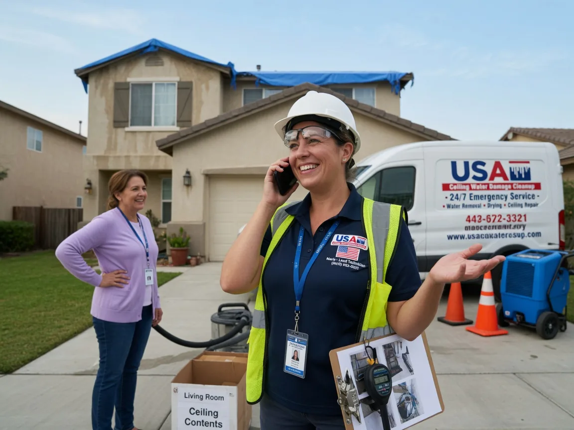 Ceiling Water Damage Restoration Sainte Genevieve, MO FAQs