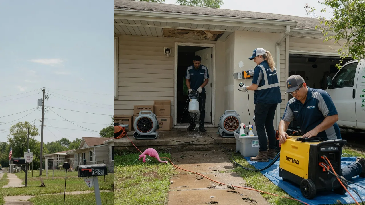 Storm Damage Water Removal in Sainte Genevieve, MO near me